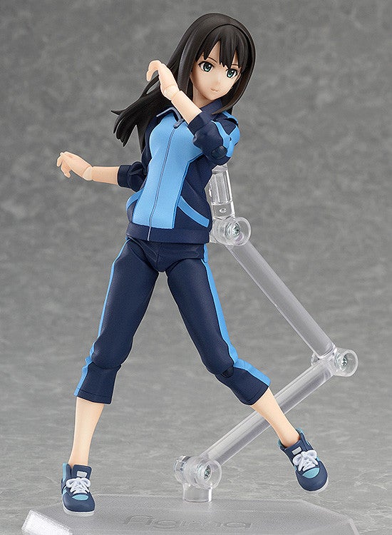 Max Factory figma EX-027 THE IDOLM@STER Cinderella Girls Rin Shibuya: Jersey Ver. Action Figure official product photo