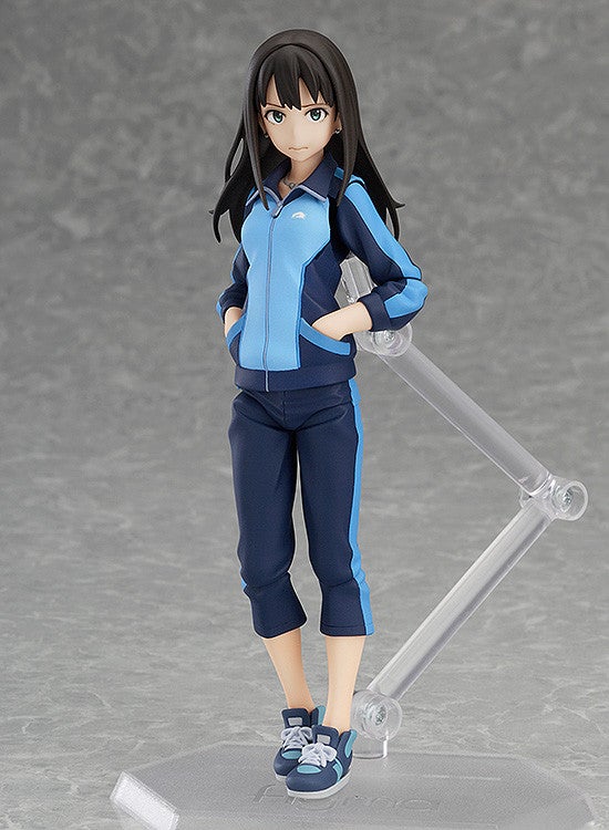 Max Factory figma EX-027 THE IDOLM@STER Cinderella Girls Rin Shibuya: Jersey Ver. Action Figure official product photo