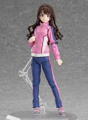 Max Factory figma EX-028 THE IDOLM@STER Cinderella Girls Uzuki Shimamura: Jersey Ver. Action Figure official product photo