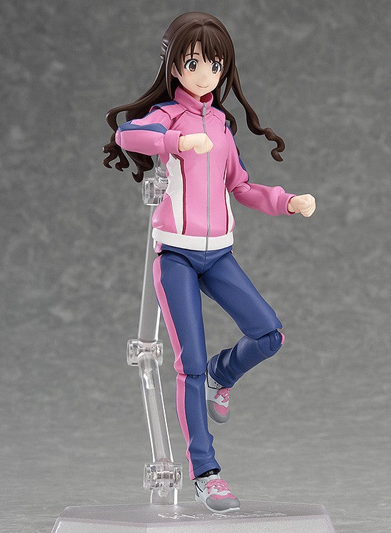 Max Factory figma EX-028 THE IDOLM@STER Cinderella Girls Uzuki Shimamura: Jersey Ver. Action Figure official product photo