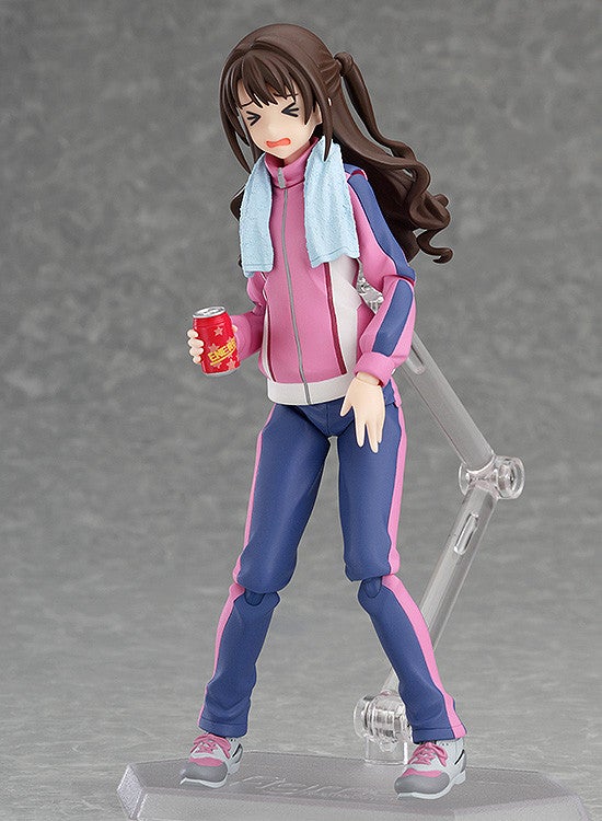 Max Factory figma EX-028 THE IDOLM@STER Cinderella Girls Uzuki Shimamura: Jersey Ver. Action Figure official product photo