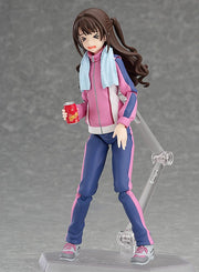 Max Factory figma EX-028 THE IDOLM@STER Cinderella Girls Uzuki Shimamura: Jersey Ver. Action Figure official product photo