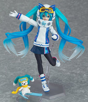 Max Factory figma EX-030 Character Vocal Series 01: Hatsune Miku Snow Miku: Snow Owl Ver. Action Figure official product photo