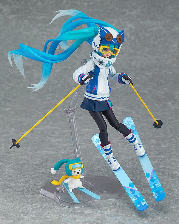 Max Factory figma EX-030 Character Vocal Series 01: Hatsune Miku Snow Miku: Snow Owl Ver. Action Figure official product photo