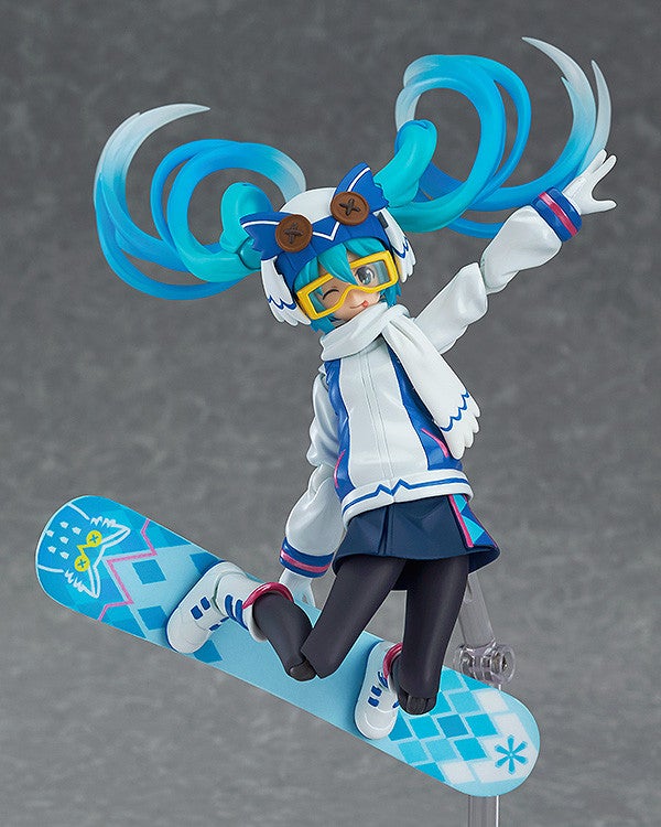 Max Factory figma EX-030 Character Vocal Series 01: Hatsune Miku Snow Miku: Snow Owl Ver. Action Figure official product photo