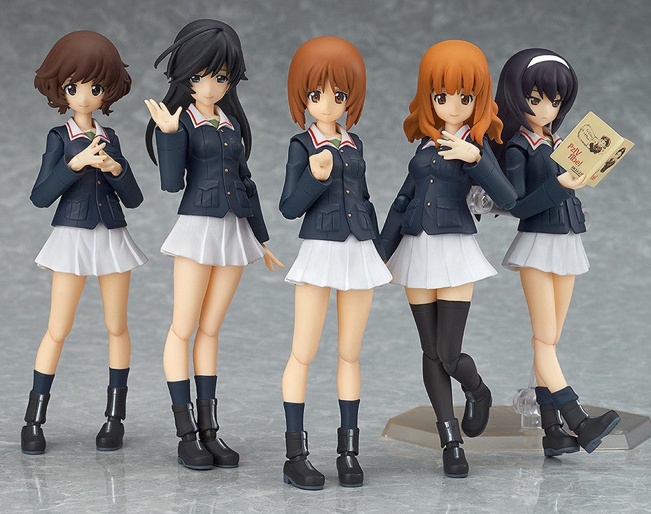 Max Factory figma EX-031 Girls und Panzer Ankou Team Set Action Figure official product photo