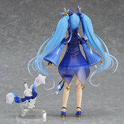 Max Factory figma EX-037 Character Vocal Series 01: Hatsune Miku Snow Miku: Twinkle Snow Ver. Action Figure official product photo
