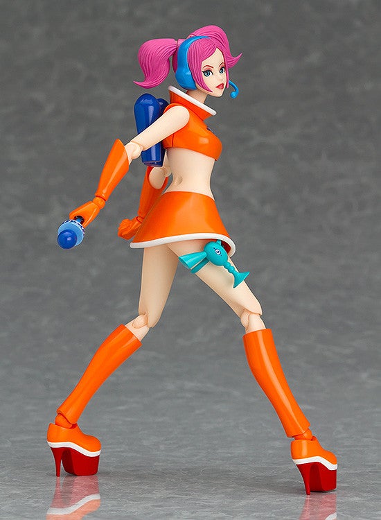 Max Factory figma EX-043 Space Channel 5 Series Ulala: Exciting Orange Ver. Action Figure official product photo