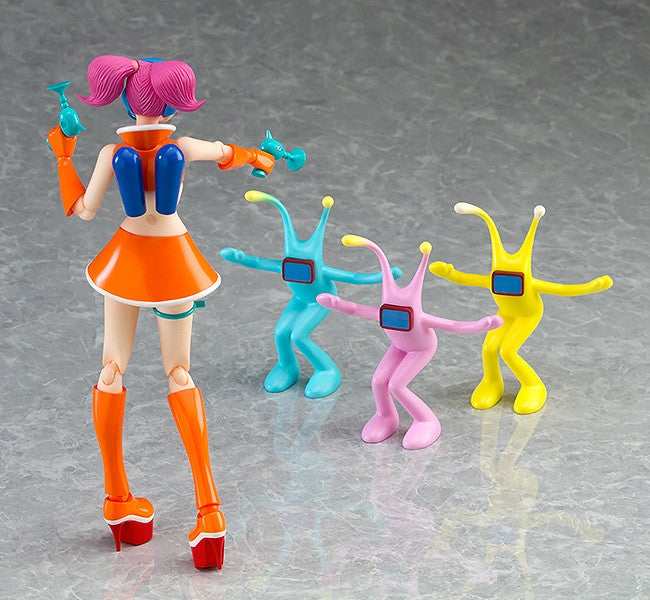 Max Factory figma EX-043 Space Channel 5 Series Ulala: Exciting Orange Ver. Action Figure official product photo