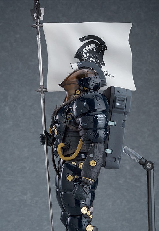 figma EX-044b Kojima Productions Ludens: Black Ver. Action Figure official product photo by Max Factory