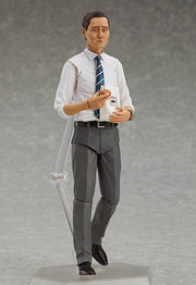 figma EX-048a Solitary Gourmet Goro Inogashira: Yutaka Matsushige Ver. White Shirt Yakiniku Edition Reissue Action Figure official product photo by Max Factory