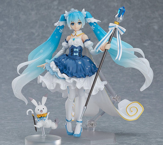 figma EX-054 Character Vocal Series 01: Hatsune Miku Snow Miku: Snow Princess Ver. Action Figure official product photo by Max Factory