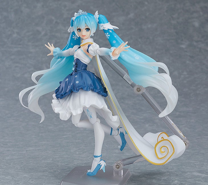 figma EX-054 Character Vocal Series 01: Hatsune Miku Snow Miku: Snow Princess Ver. Action Figure official product photo by Max Factory