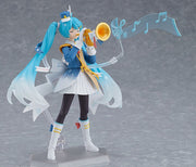 figma EX-060 Character Vocal Series 01: Hatsune Miku Snow Miku: Snow Parade Ver. Action Figure official product photo by Max Factory