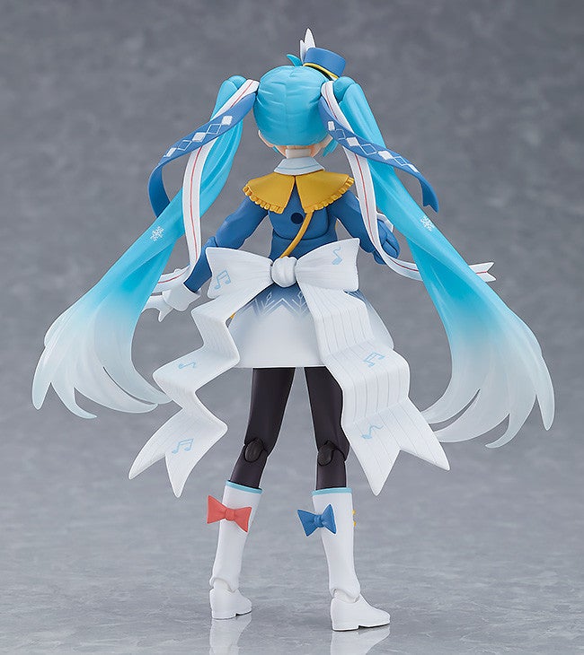 figma EX-060 Character Vocal Series 01: Hatsune Miku Snow Miku: Snow Parade Ver. Action Figure official product photo by Max Factory
