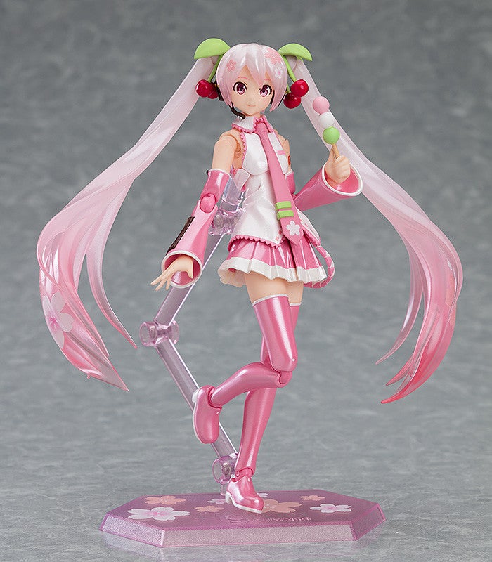 figma EX-061 Character Vocal Series 01: Hatsune Miku Sakura Miku Action Figure official product photo by Max Factory