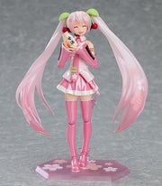 figma EX-061 Character Vocal Series 01: Hatsune Miku Sakura Miku Action Figure official product photo by Max Factory