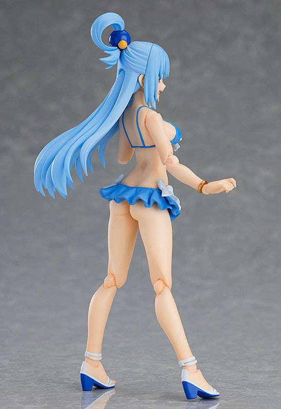 figma EX-063 KonoSuba Aqua: Swimsuit Ver. Action Figure official product photo by Max Factory