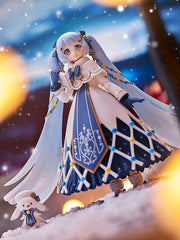 figma EX-064 Character Vocal Series 01: Hatsune Miku Snow Miku: Glowing Snow Ver. Action Figure official product photo by Max Factory
