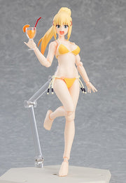 figma EX-065 KonoSuba Darkness: Swimsuit Ver. Action Figure official product photo by Max Factory