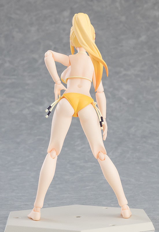 figma EX-065 KonoSuba Darkness: Swimsuit Ver. Action Figure official product photo by Max Factory