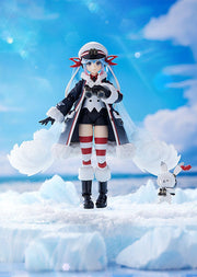 figma EX-066 Character Vocal Series 01: Hatsune Miku Snow Miku: Grand Voyage Ver. Action Figure official product photo by Max Factory