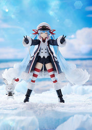 figma EX-066 Character Vocal Series 01: Hatsune Miku Snow Miku: Grand Voyage Ver. Action Figure official product photo by Max Factory