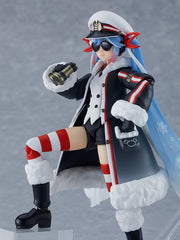 figma EX-066 Character Vocal Series 01: Hatsune Miku Snow Miku: Grand Voyage Ver. Action Figure official product photo by Max Factory