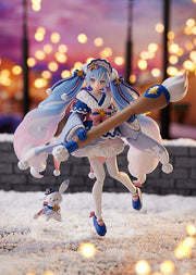 figma EX-067 Character Vocal Series 01: Hatsune Miku Snow Miku: Serene Winter Ver. Action Figure official product photo by Max Factory