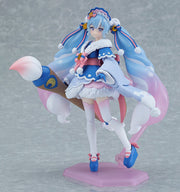 figma EX-067 Character Vocal Series 01: Hatsune Miku Snow Miku: Serene Winter Ver. Action Figure official product photo by Max Factory