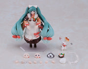 figma EX-068 Character Vocal Series 01: Hatsune Miku Snow Miku Winter Delicacy Ver. Action Figure official product photo by Max Factory