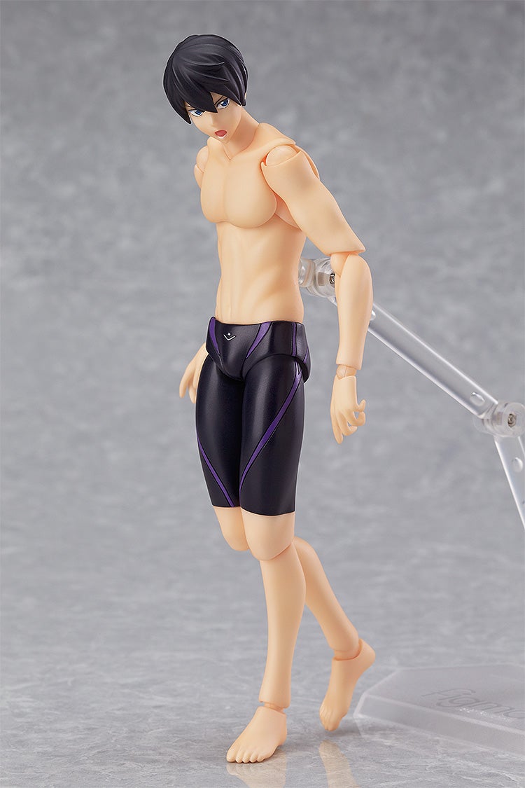 HOBBY STOCK figma SP-052 Free! Haruka Nanase Action Figure official product photo