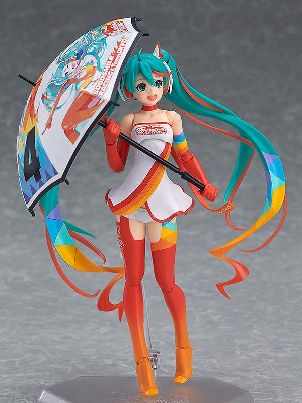GOODSMILE RACING figma SP-078 Hatsune Miku GT Project Racing Miku 2016 Ver. Action Figure official product photo