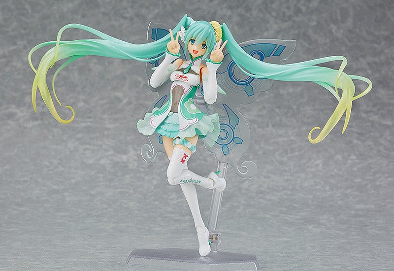 GOODSMILE RACING figma SP-097 Character Vocal Series 01: Hatsune Miku Racing Miku 2017 Ver. Action Figure official product photo