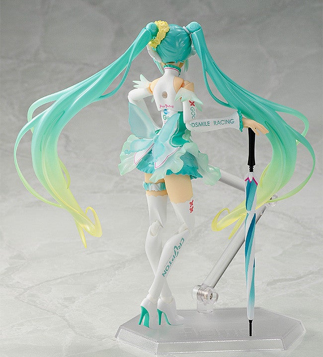 GOODSMILE RACING figma SP-097 Character Vocal Series 01: Hatsune Miku Racing Miku 2017 Ver. Action Figure official product photo