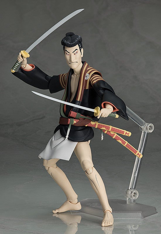 figma SP-100 The Table Museum Otani Oniji III as Yakko Edobei by Sharaku Action Figure official product photo by FREEing