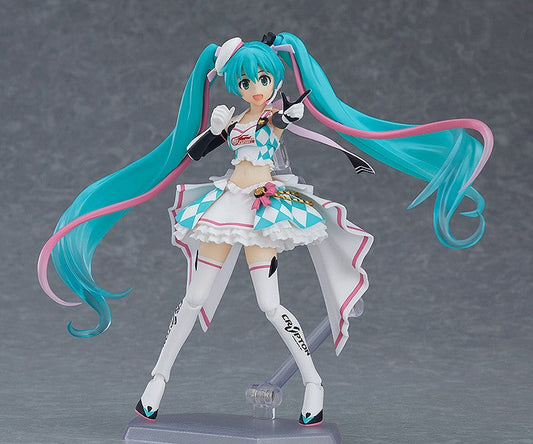 figma SP-119 Character Vocal Series 01: Hatsune Miku Racing Miku 2019 Ver. Action Figure official product photo by GOODSMILE RACING