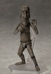 figma SP-127 Table Museum Annex Moai Reissue Action Figure official product photo by FREEing