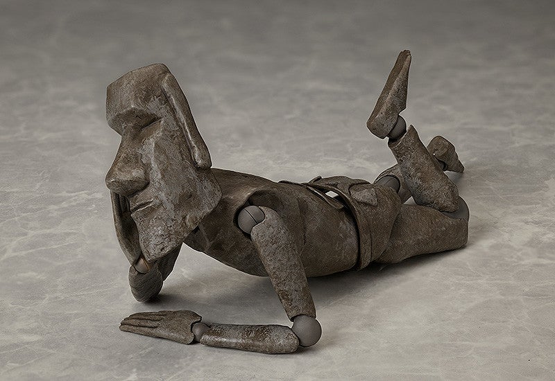 figma SP-127 Table Museum Annex Moai Reissue Action Figure official product photo by FREEing