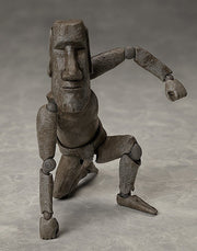 figma SP-127 Table Museum Annex Moai Reissue Action Figure official product photo by FREEing