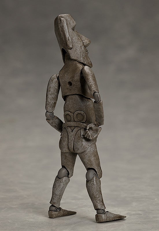 figma SP-127 Table Museum Annex Moai Reissue Action Figure official product photo by FREEing