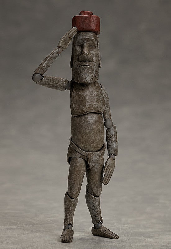 figma SP-127 Table Museum Annex Moai Reissue Action Figure official product photo by FREEing