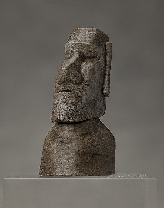 figma SP-127 Table Museum Annex Moai Reissue Action Figure official product photo by FREEing