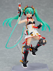figma SP-130 Character Vocal Series 01: Hatsune Miku Racing Miku 2020 Ver. Action Figure official product photo by GOODSMILE RACING