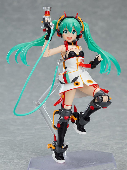 figma SP-130 Character Vocal Series 01: Hatsune Miku Racing Miku 2020 Ver. Action Figure official product photo by GOODSMILE RACING