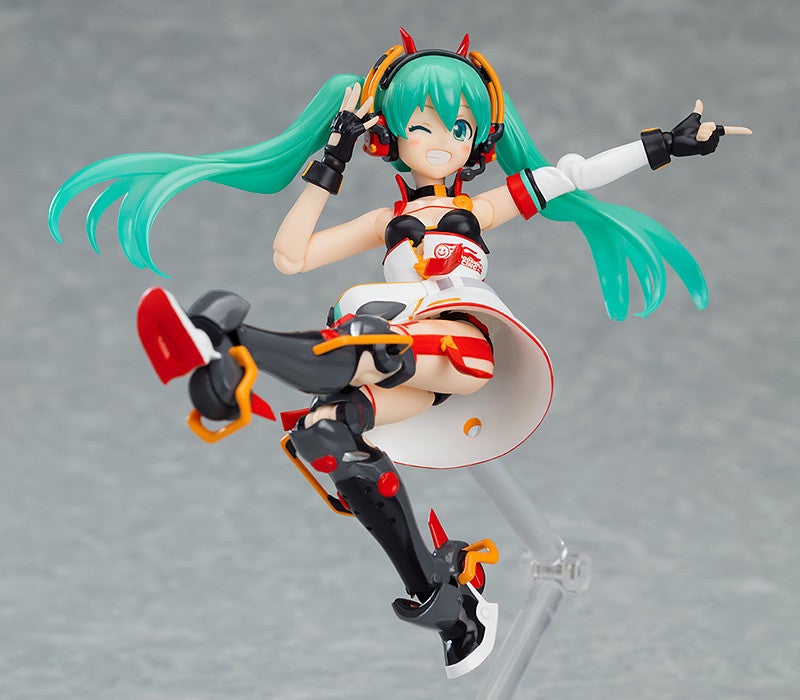 figma SP-130 Character Vocal Series 01: Hatsune Miku Racing Miku 2020 Ver. Action Figure official product photo by GOODSMILE RACING
