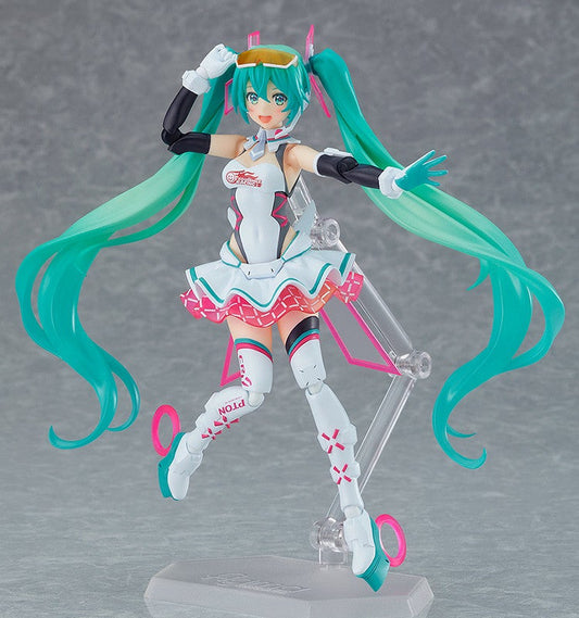 figma SP-138 Character Vocal Series 01: Hatsune Miku Racing Miku 2021 Ver. Action Figure official product photo by GOODSMILE RACING