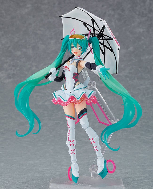 figma SP-138 Character Vocal Series 01: Hatsune Miku Racing Miku 2021 Ver. Action Figure official product photo by GOODSMILE RACING