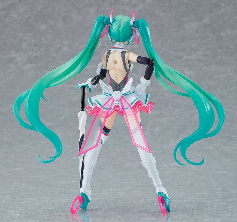 figma SP-138 Character Vocal Series 01: Hatsune Miku Racing Miku 2021 Ver. Action Figure official product photo by GOODSMILE RACING