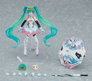 figma SP-138 Character Vocal Series 01: Hatsune Miku Racing Miku 2021 Ver. Action Figure official product photo by GOODSMILE RACING
